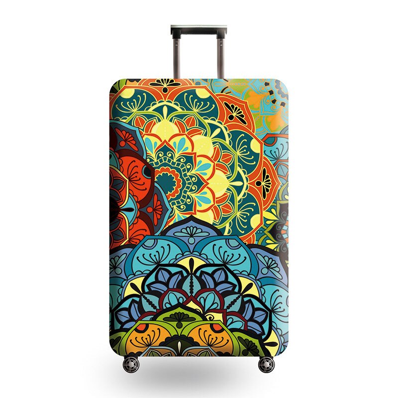 Classical pattern luggage protector suitcase elastic protective covers traveling accessories Trolley case Dust for 18-32 inch: D / L