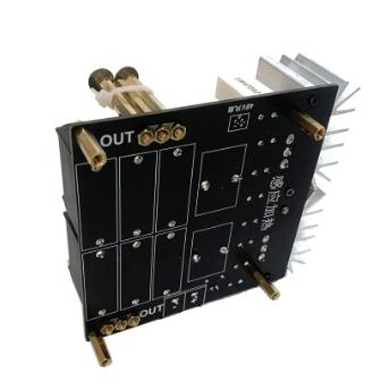 1200W 20A ZVS high frequency induction heating machine 18-50V high frequency quenching intermediate frequency furnace