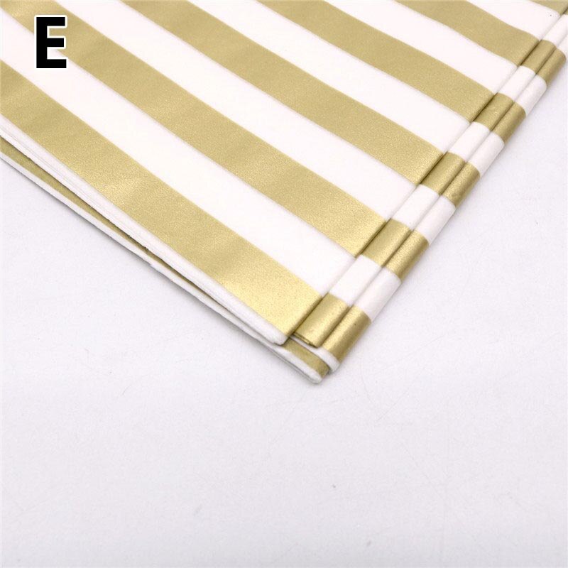 10 Sheets Clothing Shoes Tissue Paper Multicolor Craft Paper Handmade Wrapping Flower Packaging 50x66cm: E