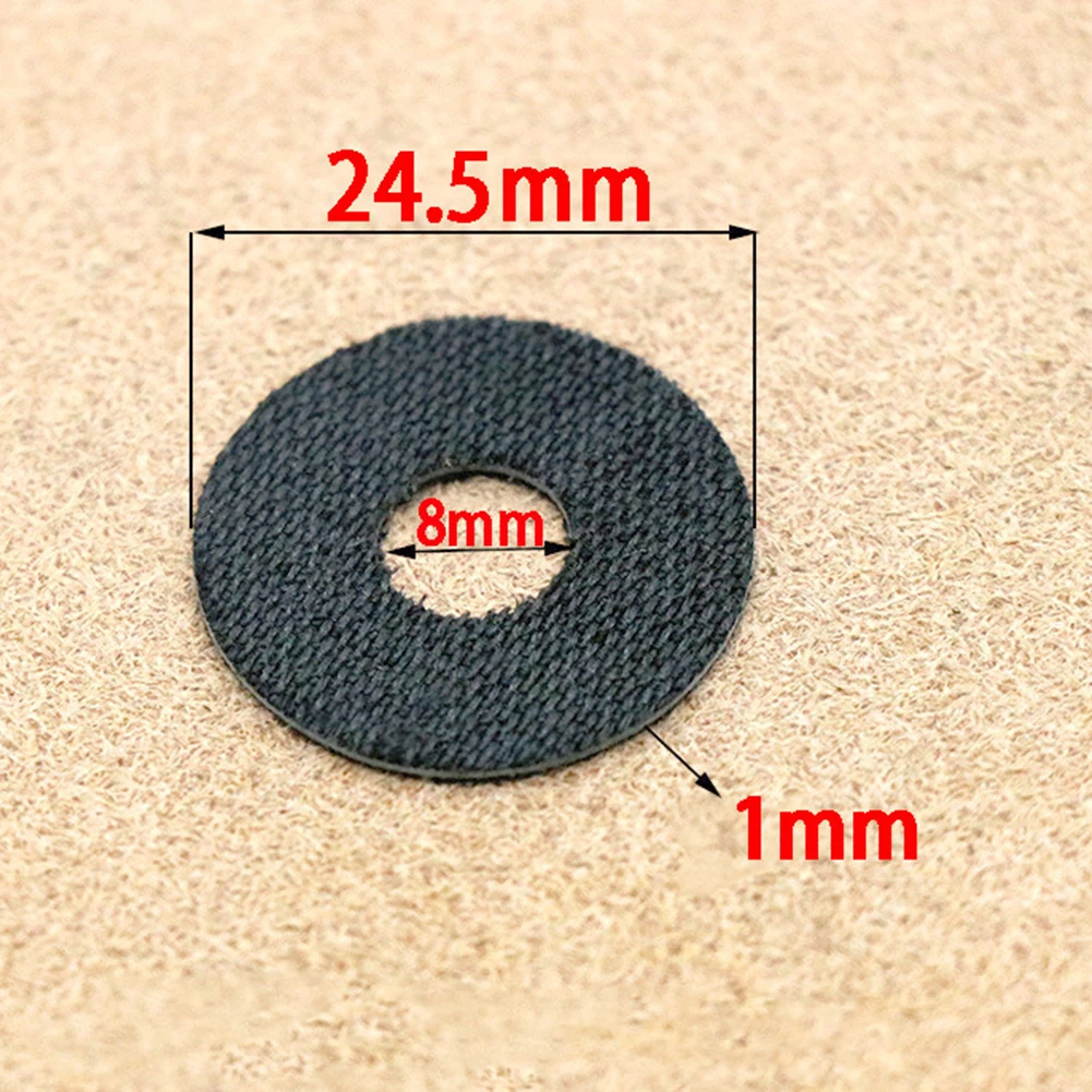 1mm Angeln Reel Bremsbeläge Carbon Faser Drag Washer Angeln Rad Scheiben Für Baitcastingrolle Outdoor Angeln Reel Zubehör: Grey