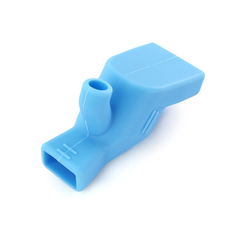 1/2/3pc Silicone Elastic Nozzle for Faucet Extenders Children Kids Washing Water Tap Extension Kitchen Bathroom Sink Accessories: Blue / 2 Pieces