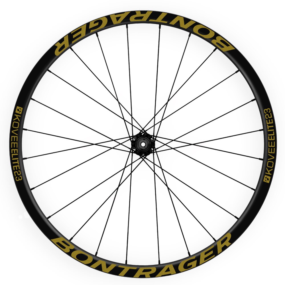 Autocollants vélo 29" BONTRAGER KOVEE ELITE 23 WH05: GOLD