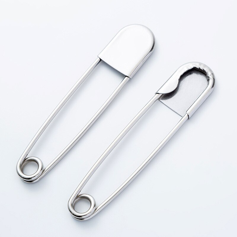 Extra Large Strong Safety Pins Stainless Steel Clasp for Scarf Blankets Skirts Kilts Knitted Fabric Crafts DIY Sewing Tools