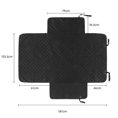 Water Resistant Car Trunk Cover Cargo Cover SUV Cargo Liner Non-skid Car Protector Mat for Pet Dogs Car Seat Cover: Default Title