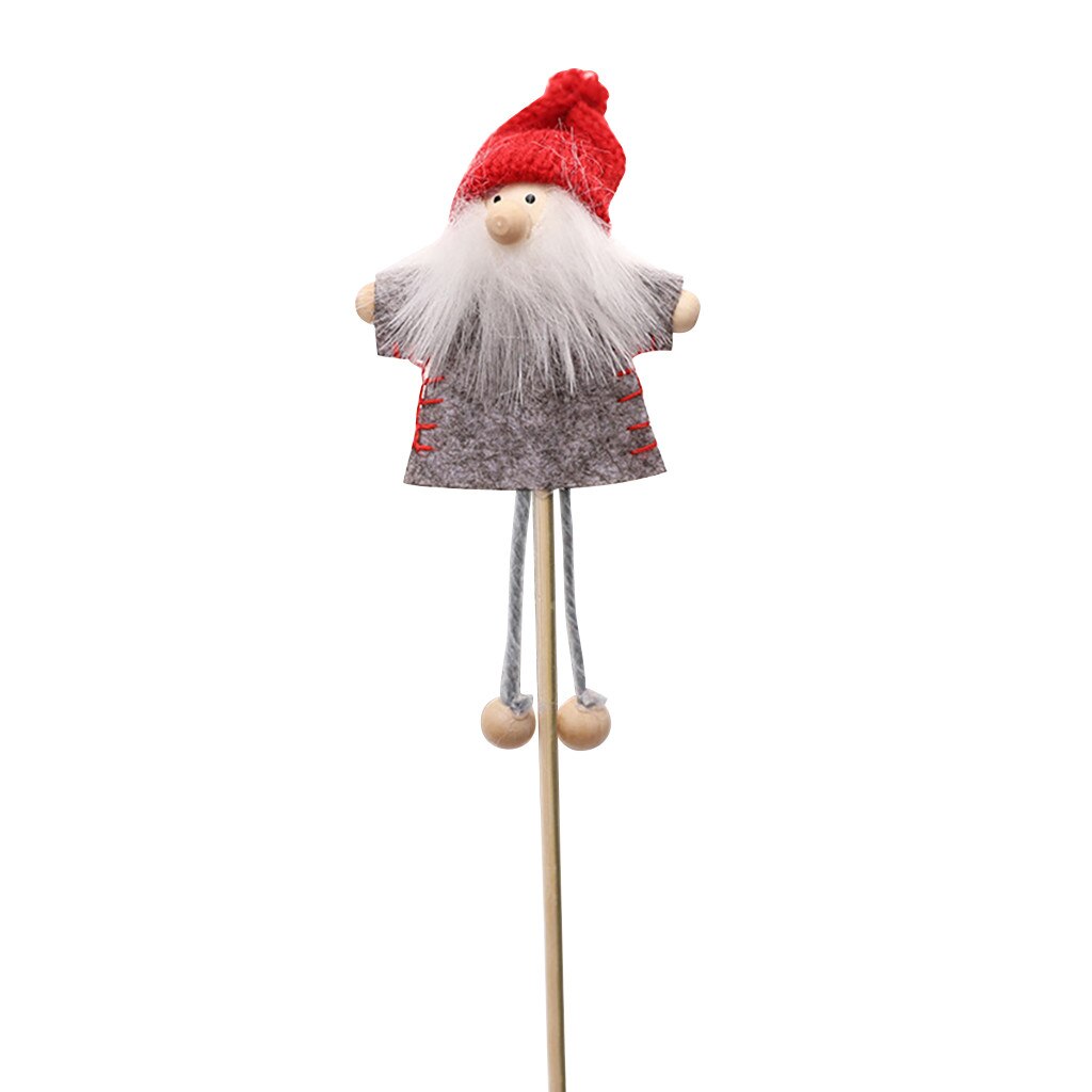 Kerst Pop Speelgoed Kerstman Sneeuwpop Elanden Kerstboom Opknoping Ornament Decoratie Voor Thuis Xmas Party: A
