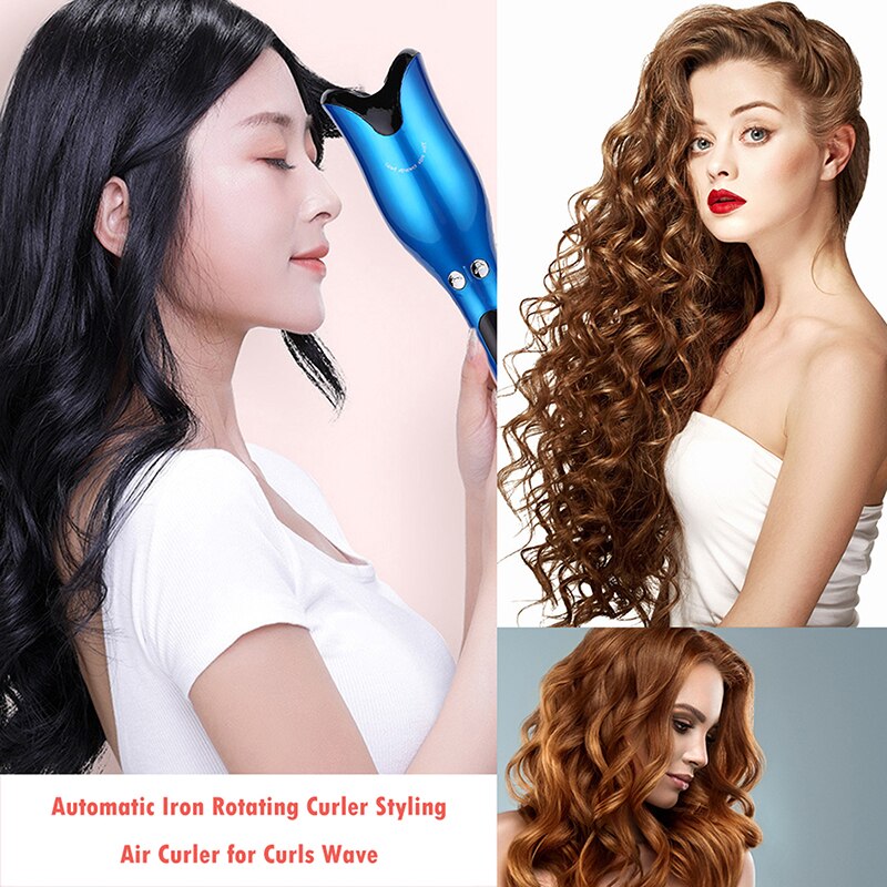 Automatic Curling Iron Air Curler Rotating Air Curly Wave Hair Styling Tool