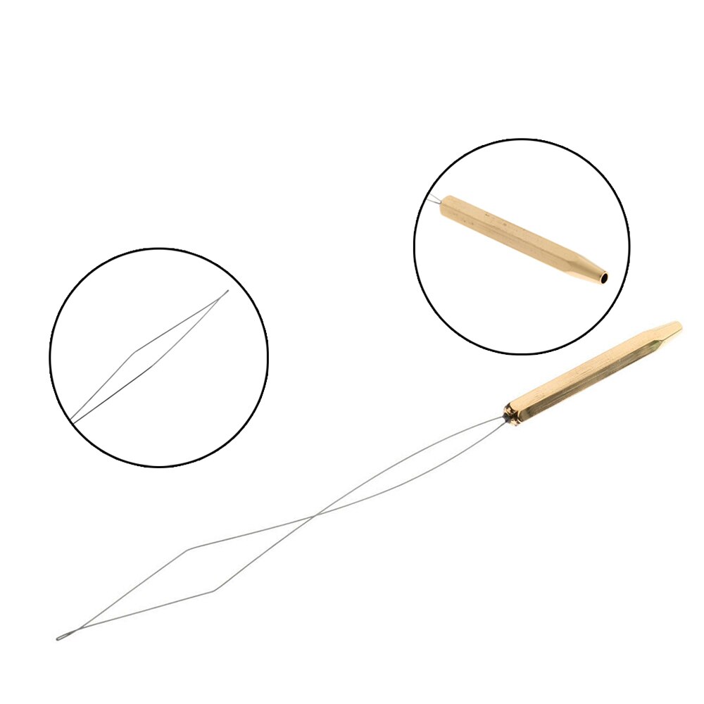 Fishing Line Winder Bobbin Threader Half Hitch Tool Outdoor Fly Tying Tools 1Pc