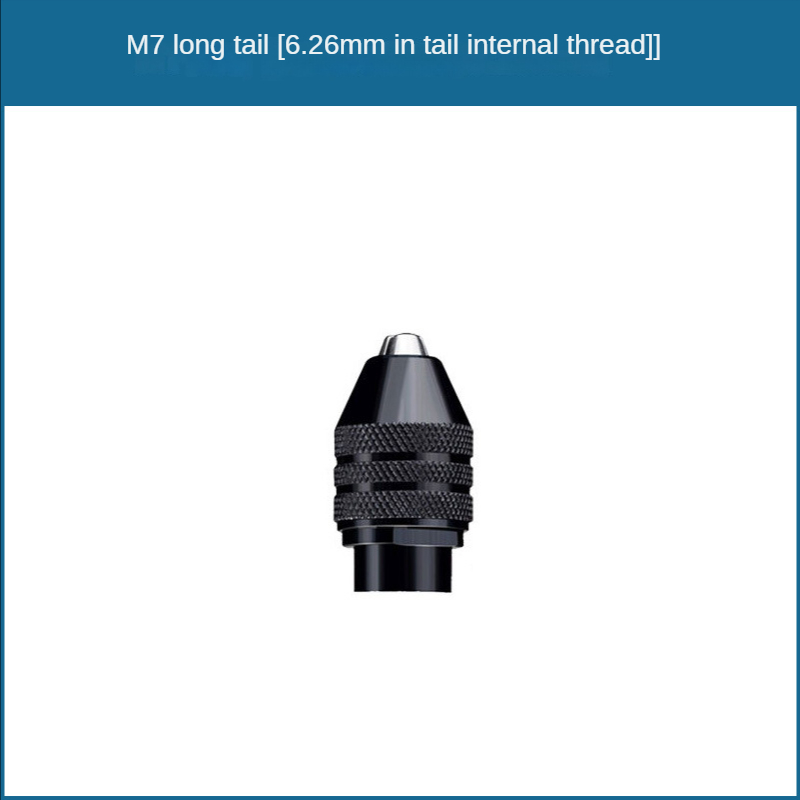 Mandrin universel sans clé à changement rapide, 1 pièce, remplacement pour outils rotatifs Dremel 4486: Marron