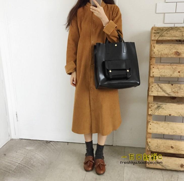 Sac à main rétro, sacoche à bandoulière simple, sacoche japonaise, sacoche à bandoulière,: Black