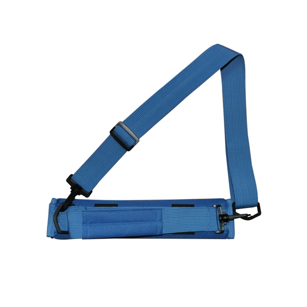 Nylon Golf Club Carrier Bag Adjustable Strap Portable Unisex For Driving Range Travel Small Accessories Magic Sticker: Blue