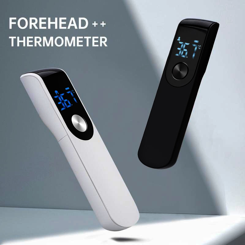 Mini thermomètre frontal médical à infrarouge de haute précision pour adulte et enfant
