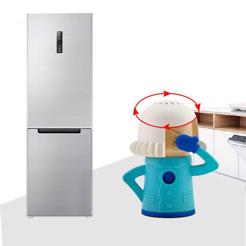 Køkken mama vred mikrobølgeovn rengør let mikrobølgeovn damprenser apparater til køkken køleskab rengøring: Clod mama