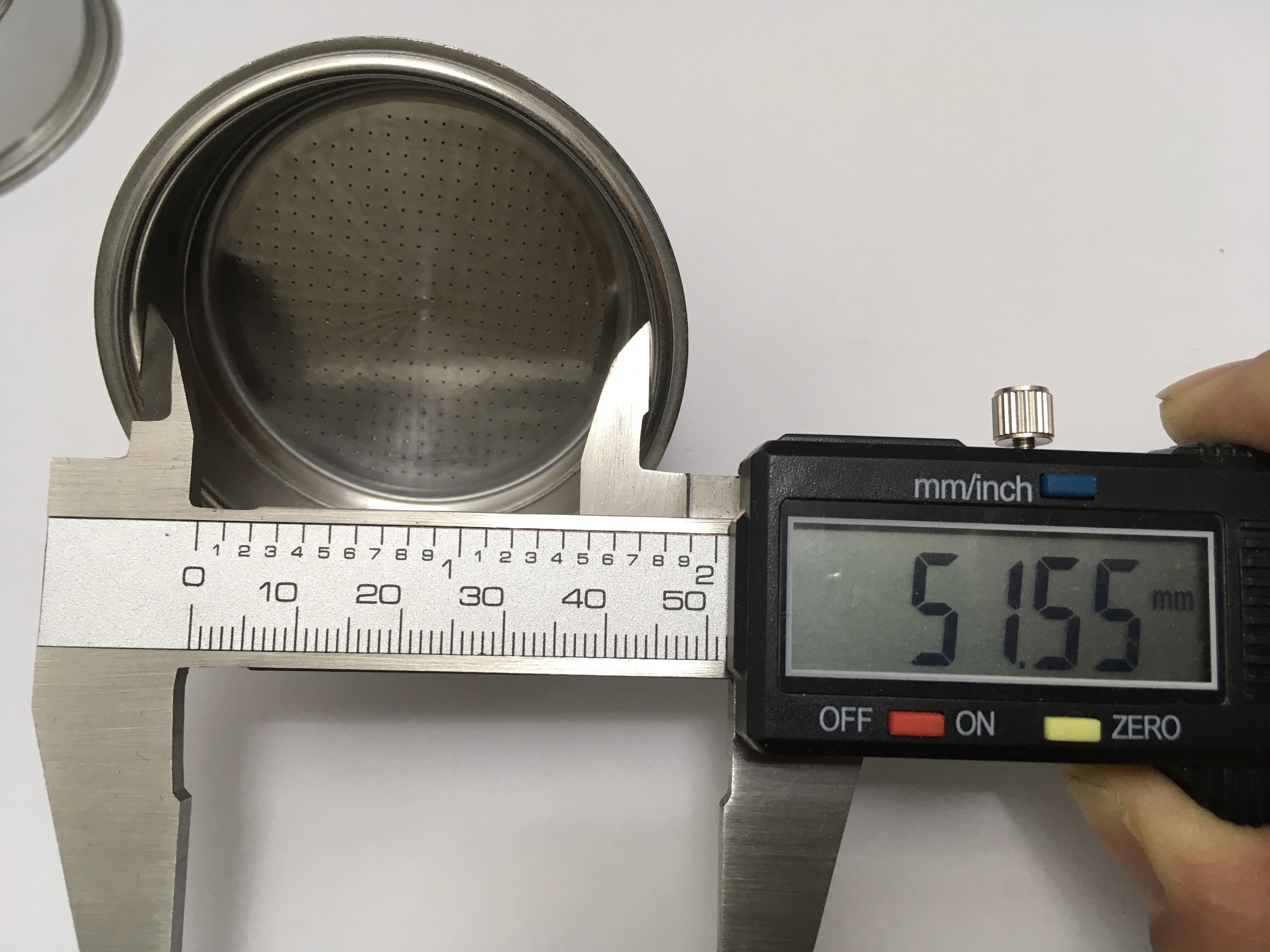 4holes 2 CUP basket espresso double coffee filter coffee basket out Diameter 60 mm inner Diameter 51 mm high pressure