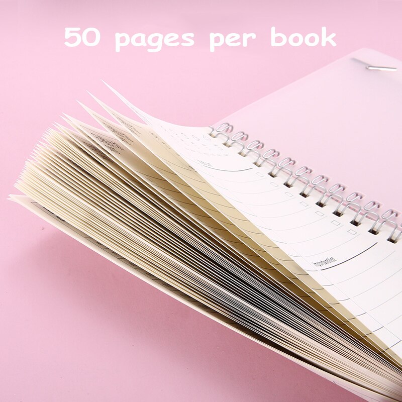 A5 Coil Schedule Planning Notebook Notebooks and Journals Planer Agenda Planner Notebooks for Students