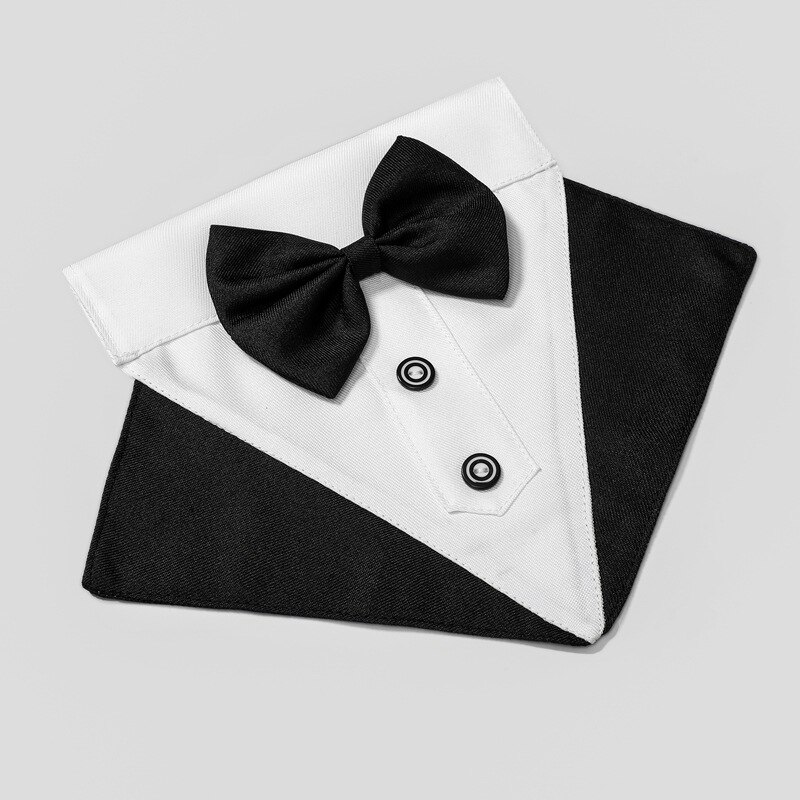 Bandanas para perro y gato para mascota, pañuelo de caballero, Collar con pajarita, pajarita, traje de boda, accesorios para el cuidado de mascotas