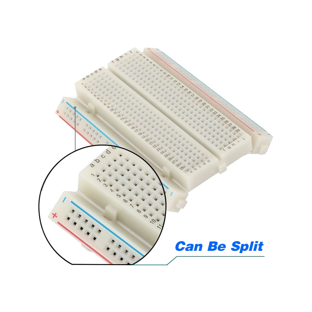 400 Tie Point Prototype Breadboard Printplaat Kit Voor Bbc Microbit Micro: Bit Experiment Accessoires