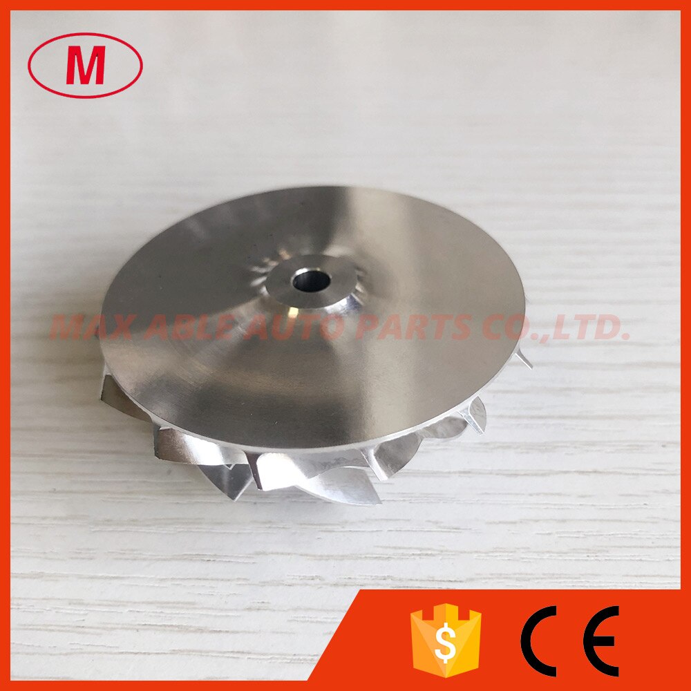 GT15-25 44,92/56,08mm 7 + 7 cuchillas turbo fresadora/aluminio 2618/palanquilla rueda de compresor