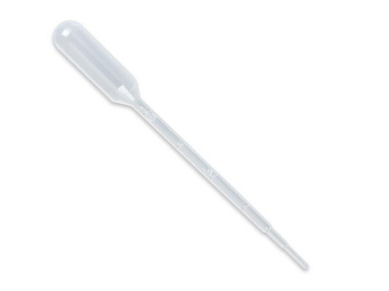 100 Stück Pipetten 3ml – Einweg-Transferpipetten Aus PE, Mit Skala, Vielseitig Einsetzbar Für Öle, Labore, Kosmetik & Farben