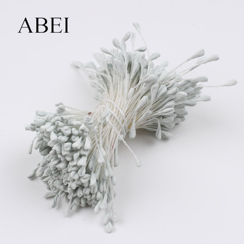 5mm 350pcs Kunstmatige Bloem Stamper Handgemaakte Kous Bloem Materiaal Matte Meeldraden voor Wedding Plakboek Cake Decoratie: 12