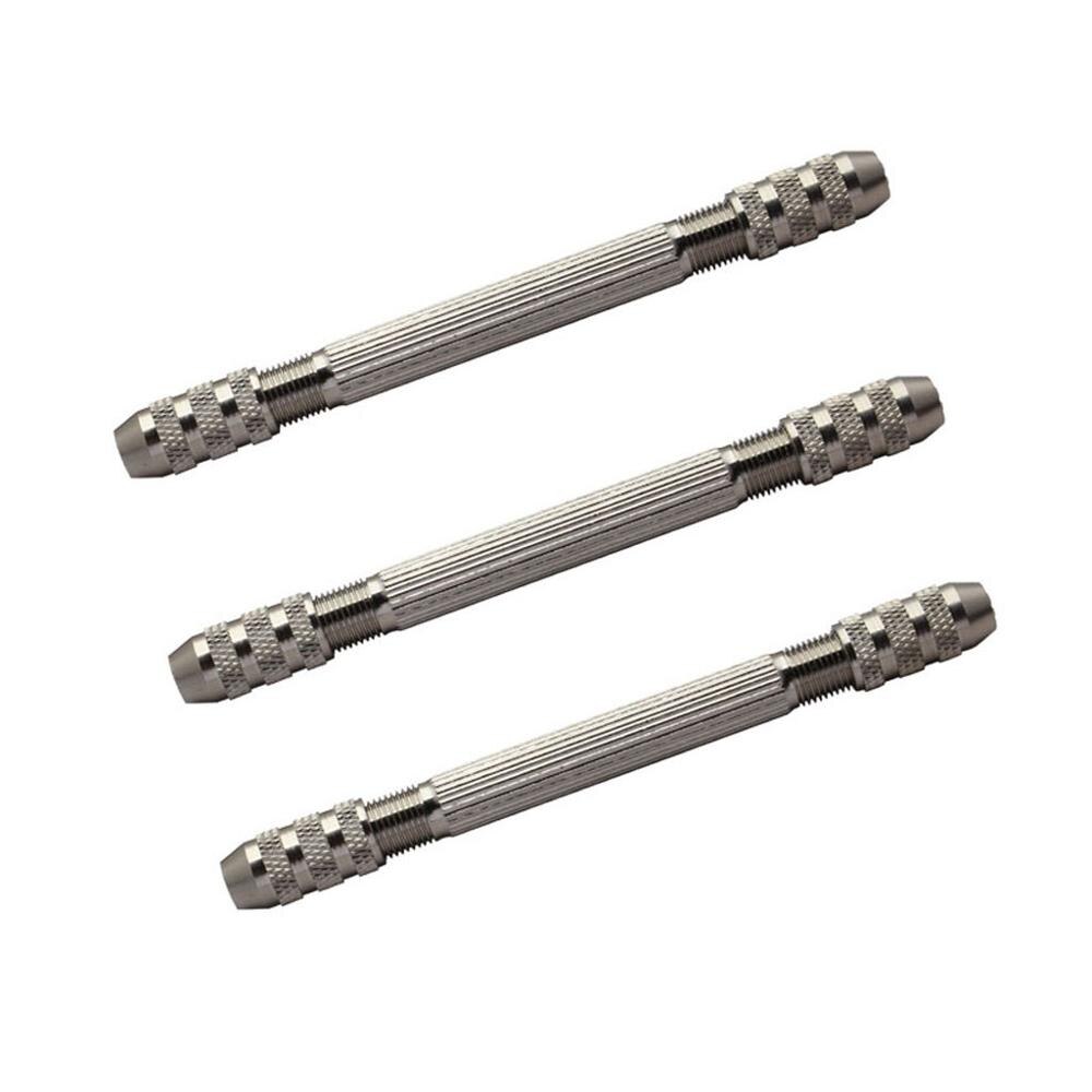Swivel Head Pin+10pcs Micro HSS Twist Drill Bits For Jewelry Watch Hobby Hand Tool Jewelry Making Tool Mini Pin Vise Wire Decor: 3pcs