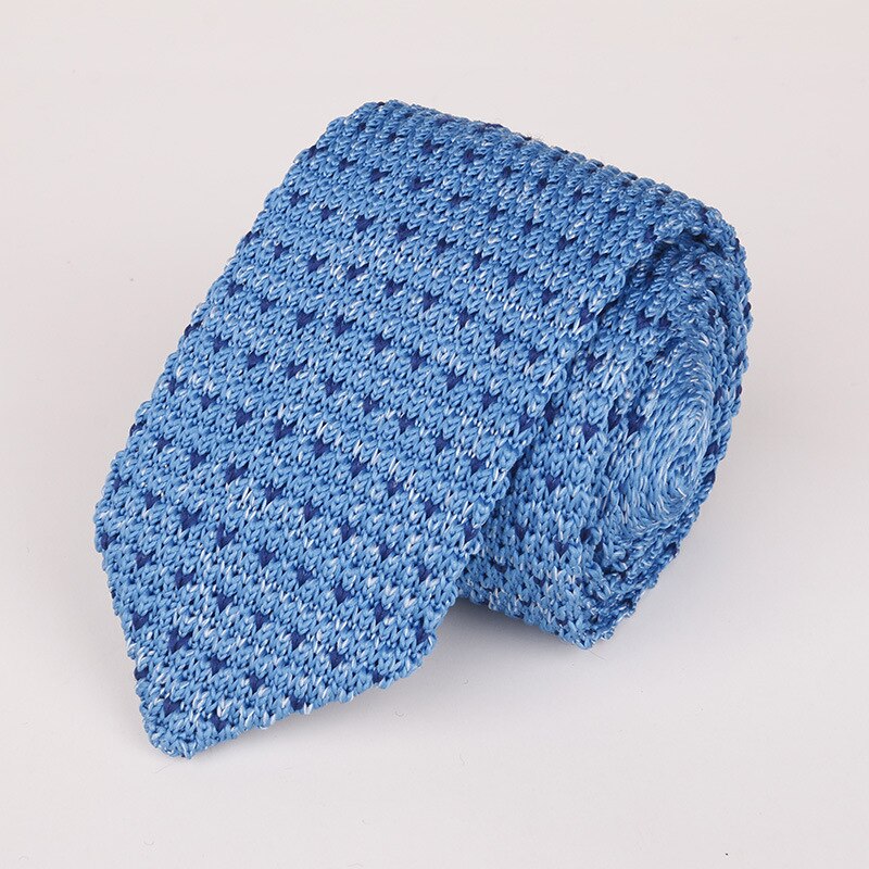 Corbatas de punto para hombre, 6cm, vestido de negocios a la , ropa informal con corbata de lana, Corbatas formales para boda,: ZZJ-087