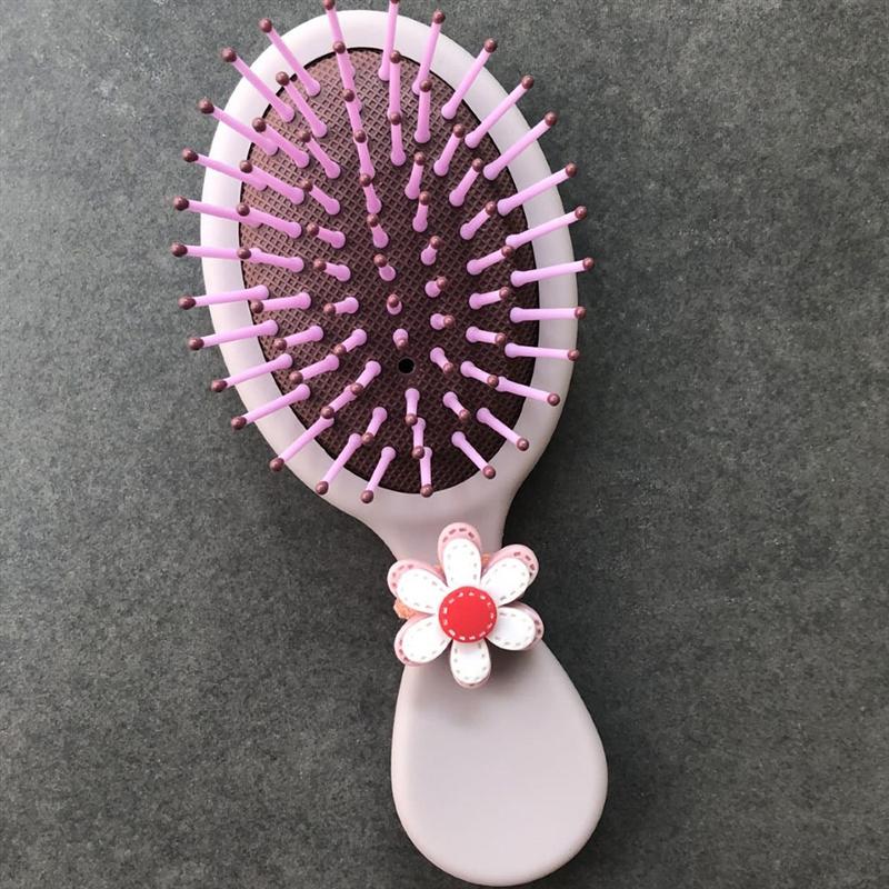 2Pcs Hairstyling Kammen Luchtkussen Kammen Draagbare Kammen (Assorti Kleur)