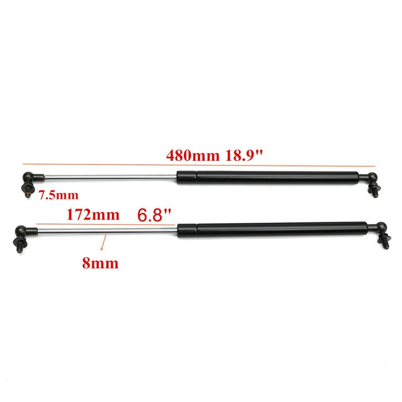Front Hood Lift Support Gas Spring Struts Engine Props Hydraulic Rod for Toyota 4Runner Lexus GX470 2003