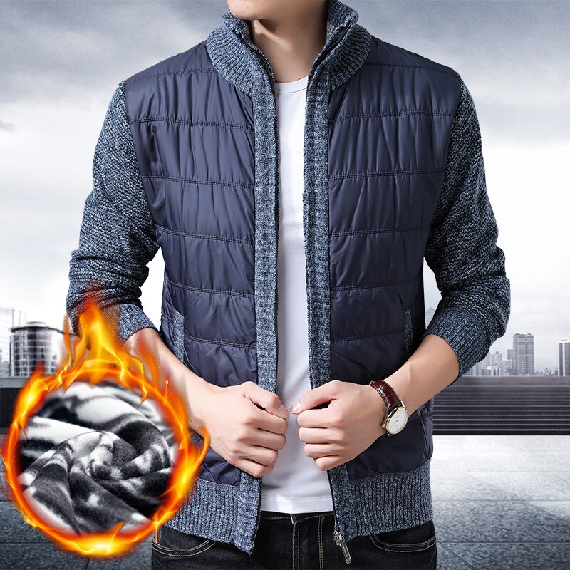 Miesten neuleet syksy talvi lämmin neulottu pusero takit neuletakit miesten vaatteet vapaa-ajan neuleet tilkkupusero