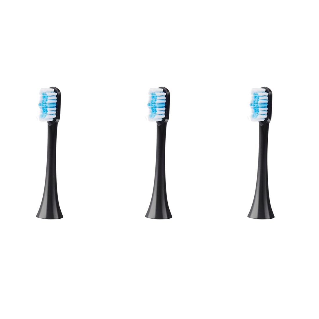 Sonic Elektrische Tandenborstel 4 Modes Usb Aangedreven Reizen Waterdichte Toothbruhs Automatische Volwassenen: 3PCS Black heads