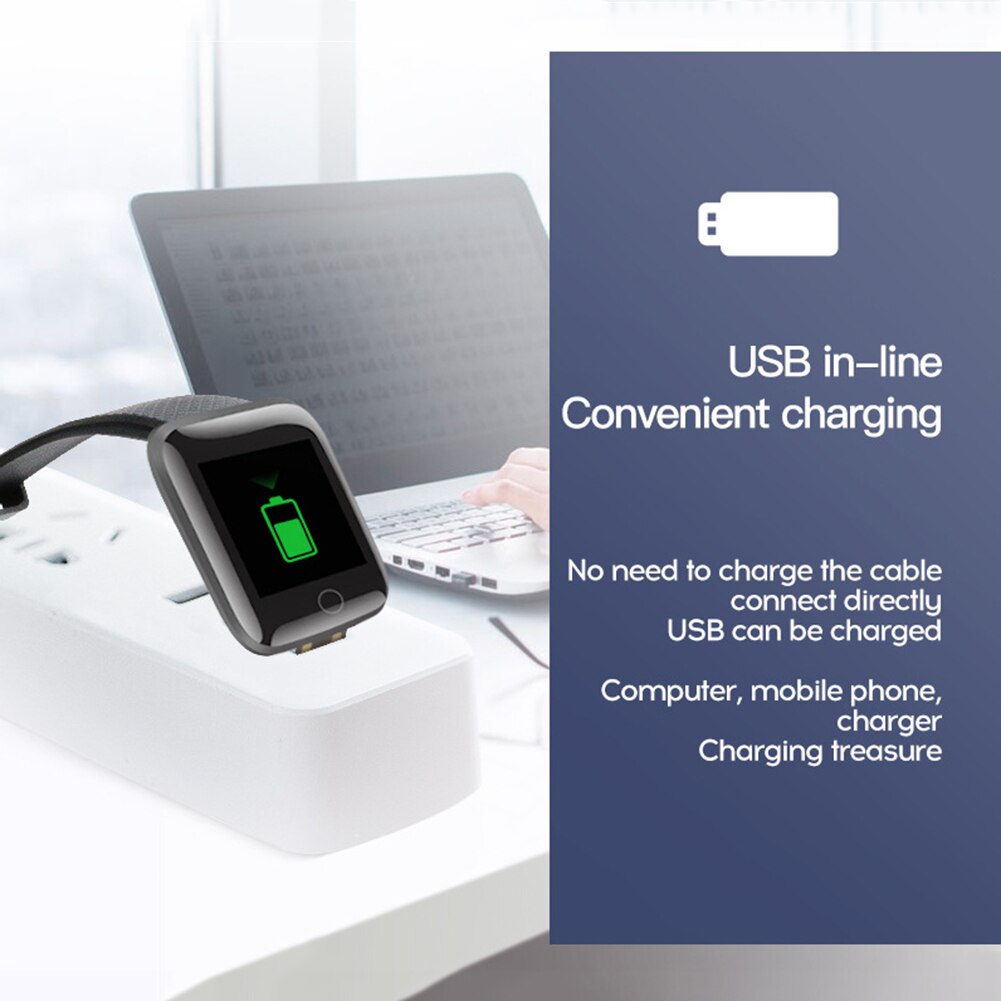 Fitness Smart Watch Men Women Blood Pressure Heart Rate Monitor Sport Smartwatch Fitness Tracker Bracelet For Xiaomi Samsung IOS