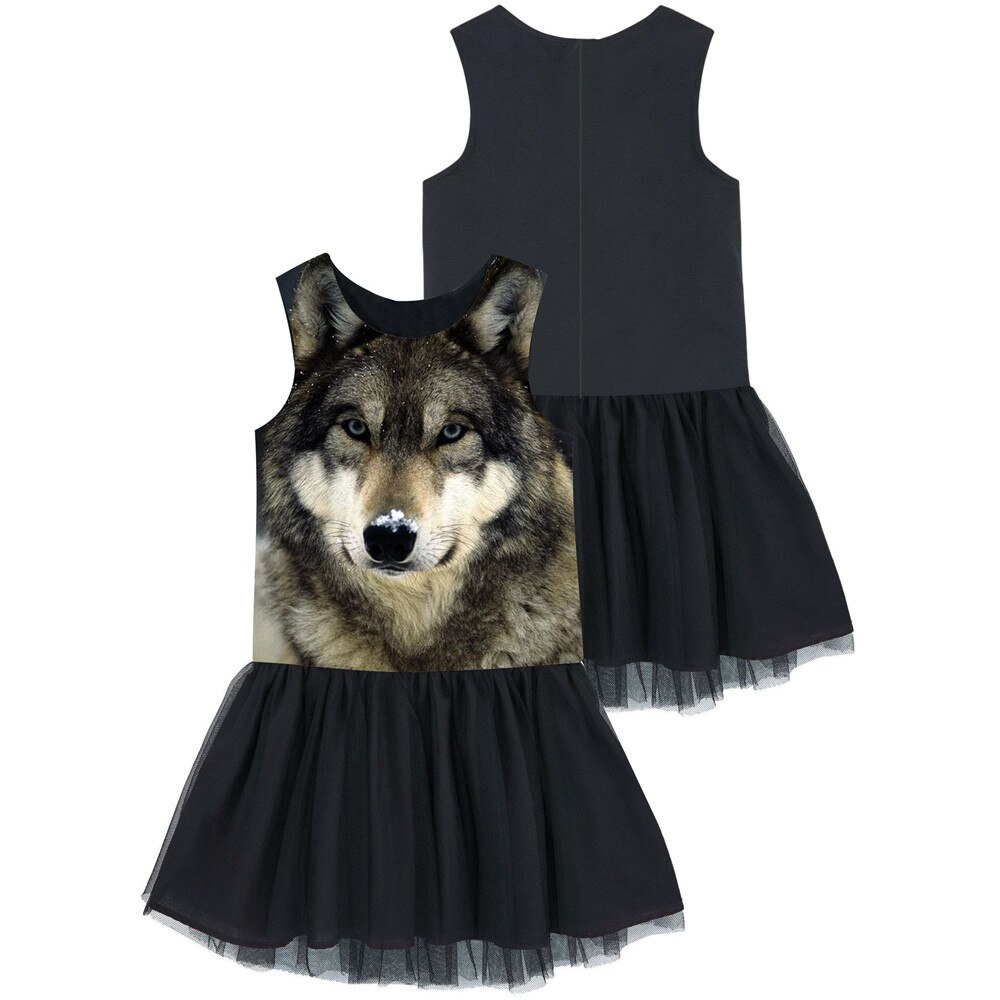 Dziewczyny tiulowa sukienka dzieci baleriny taniec baletowy impreza przędza najlepsza sukienka ubrania dzieci ładne wilk sukienki sukienki dla dzieci ładne