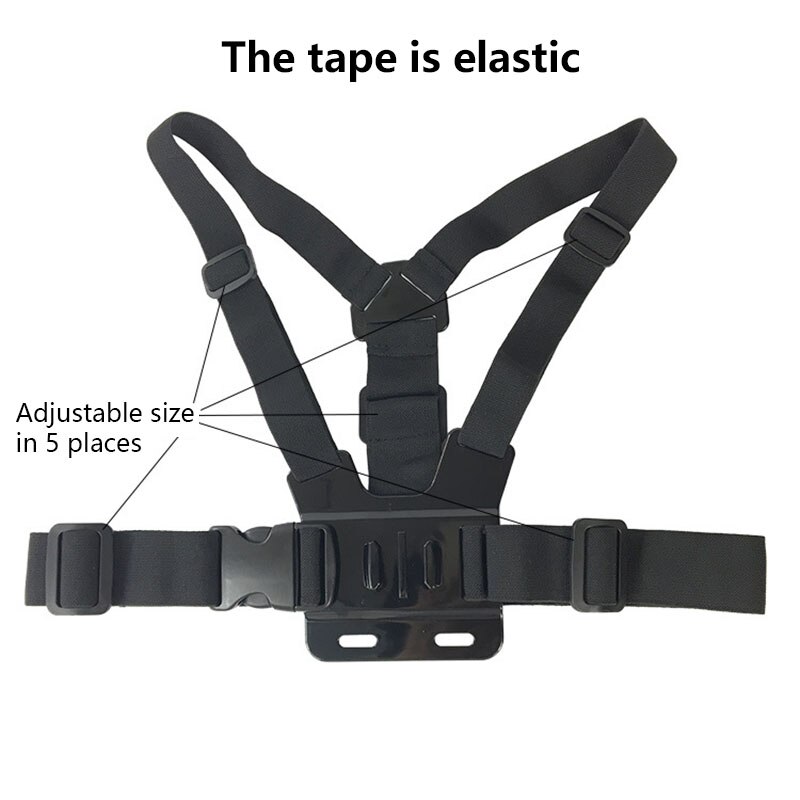 Universal Phone Strap Holder Chest Mount Harness/ Headband Belt/ Backpack Clip Clamp Phone Bracket for iPhone x 8 7plus 6