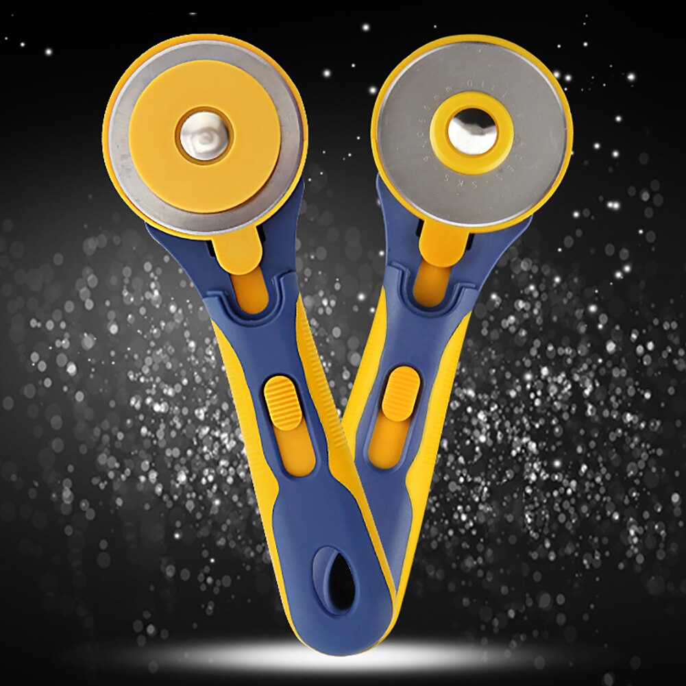 Nowy 60mm nóż obrotowy robić patchworku tkaniny robić szycia pikowania skóra rękodzieło wysokiej jakości obrotowe okrągły frez robić cięcia tkanin