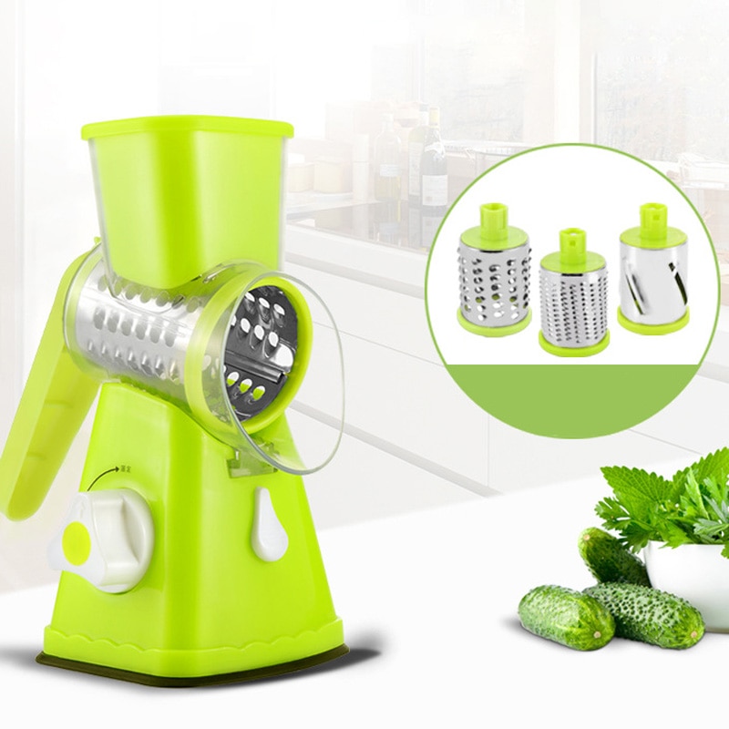 Plantaardige Chopper Keuken Tool Hand Slicer Groentesnijder Handleiding Plantaardige Spiral Slicer Kaasrasp Slimme Groente