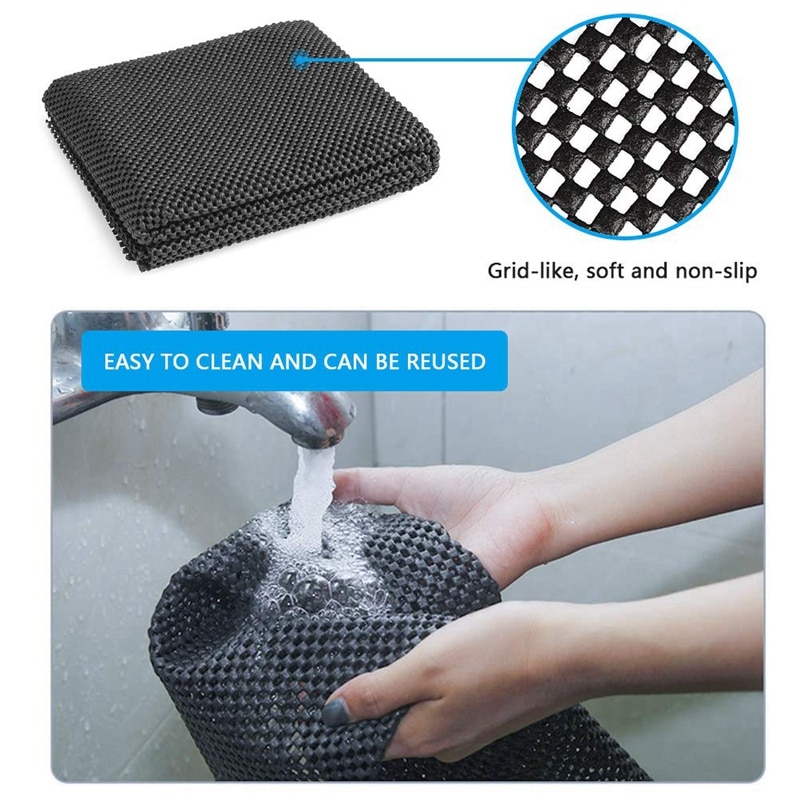 Auto Dach Schutz Pad,Anti-Schaber, Auto Dach Rahmen, Gittergewebe-matt, Anti-Unterhose Fracht Pad,Ladung Tasche für Dach Lagerung Tasche