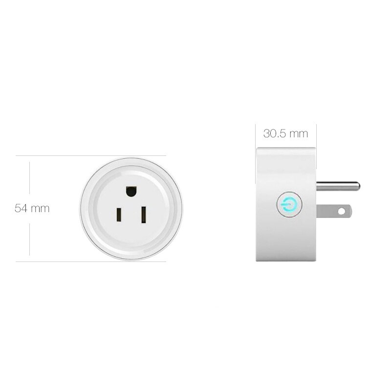 Smart Wifi Plug Socket Switch Remote Control Support Speaker Home Assistant