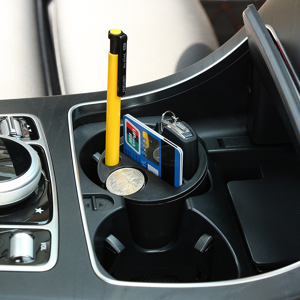 Universal Car card storage box For Mini Cooper R52 R53 R55 R56 R58 R59 R60 R61 Paceman