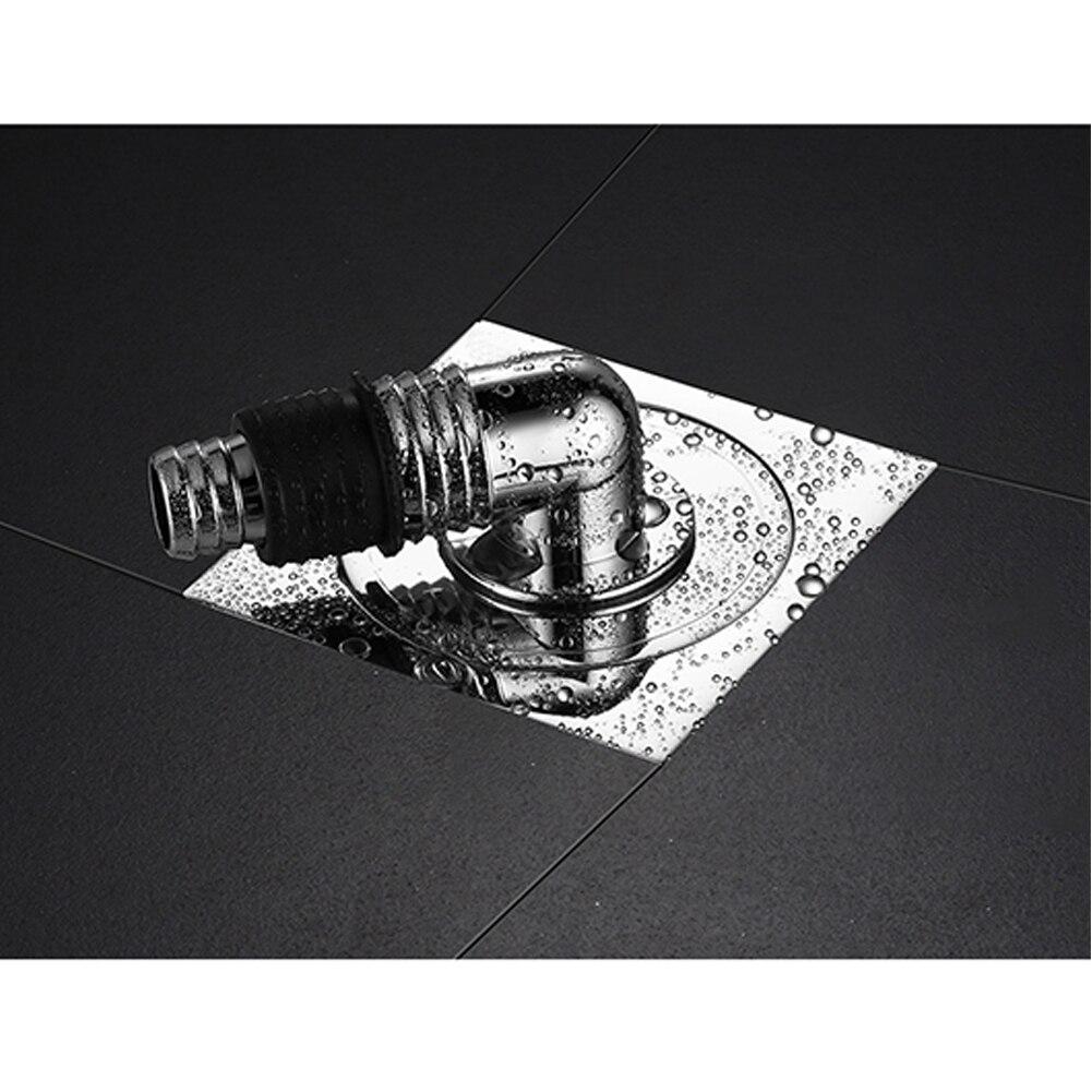 Floor Drain Durable Bathroom Stopper Stainless Steel Cover Kitchen Sink Square Home Replacement Accessories Washing Machine