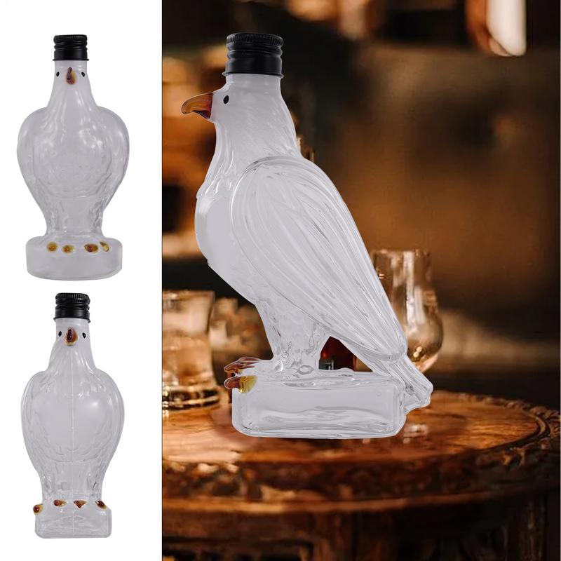 Divertida botella de águila de whisky, decantador de cristal único de águila de whisky, para hombres, decantador de para Bar, decoración del hogar para vacaciones