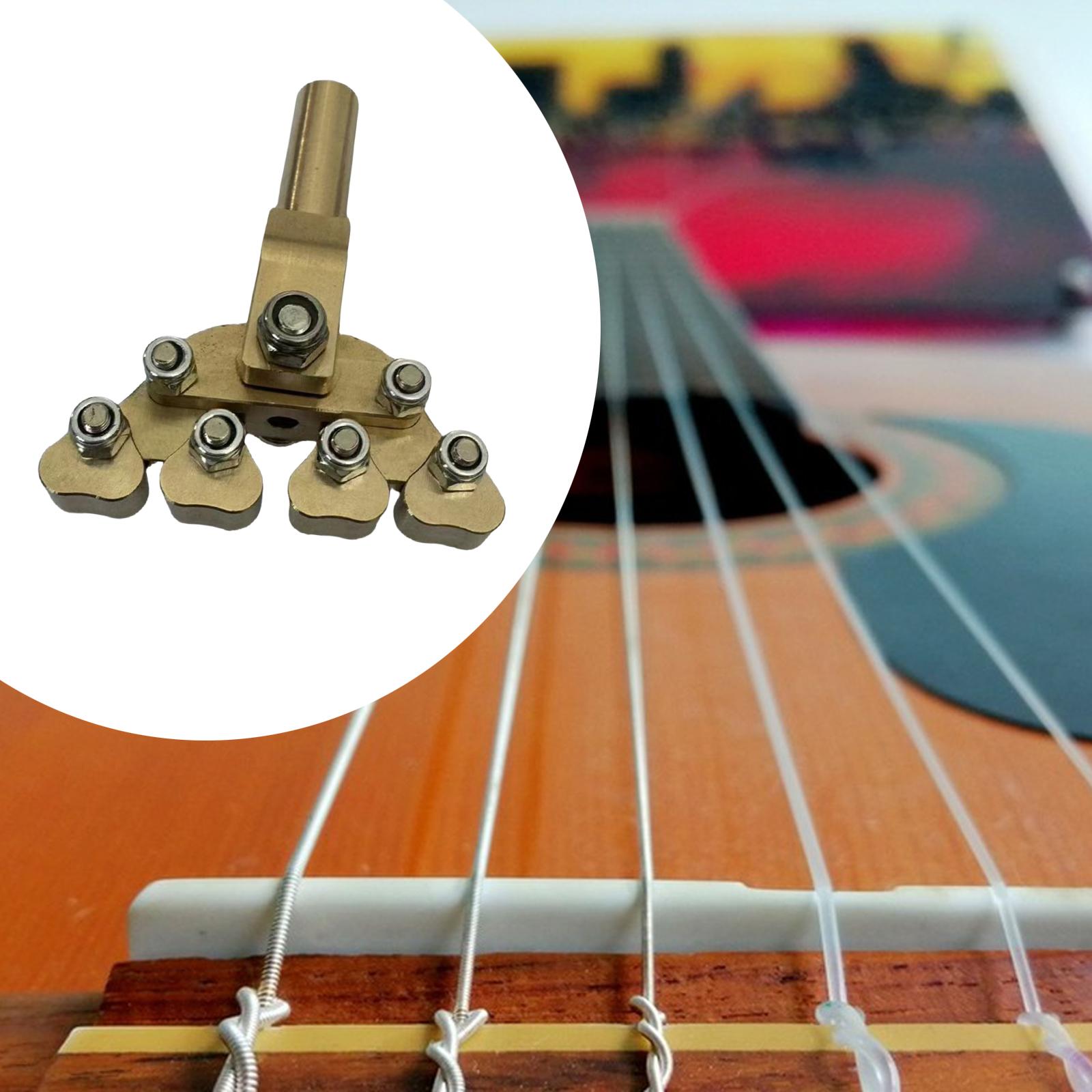 Elektrische instrumenten Fret Press Gitaarreparatietool Compacte en draagbare snaarinstrumentpers voor verschillende radius Fret Board