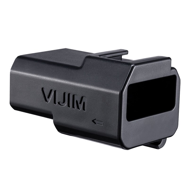 ULANZI V2 Original Vlog Gopro Adapter Case for GoPro Hero 7 6 5 Plastic Housing with Extend Microphone Port Cold Shoe Mount: VIJIM GP-3