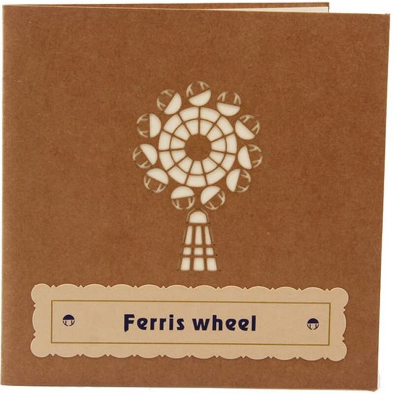 Cute Greeting Card 3D Handmade Greeting Card Suitable for Wedding Anniversary Valentine'S Day Greeting Card