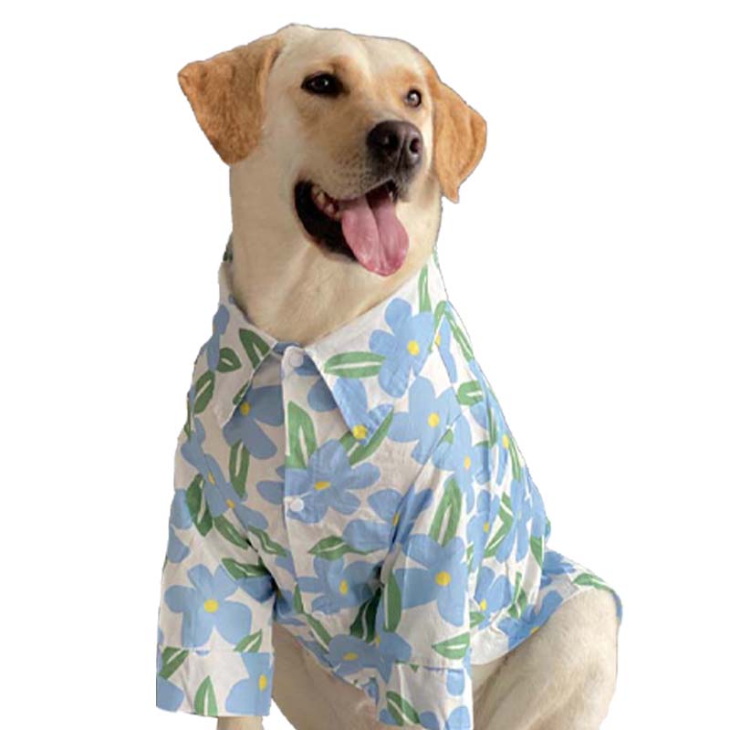 Floral Print Dog Shirts Cool Outfit For Dogs 9 Sizes Available Now
