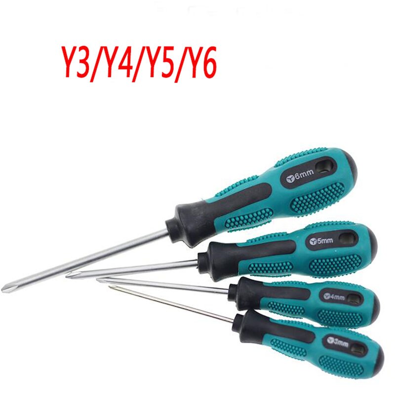 Y Type Screwdriver CR V Material Y3 Y4 Y5 Y6 Magnetic Anti-skid Screw Driver Maintenance Repair Tools Y Screwdriver