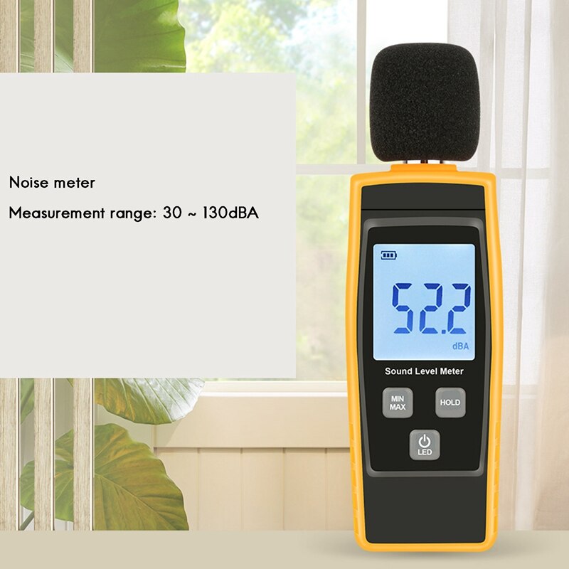 Sound Meter Reliability Digital Noise Meter Digital Sound Level Meter DB N... – Grandado