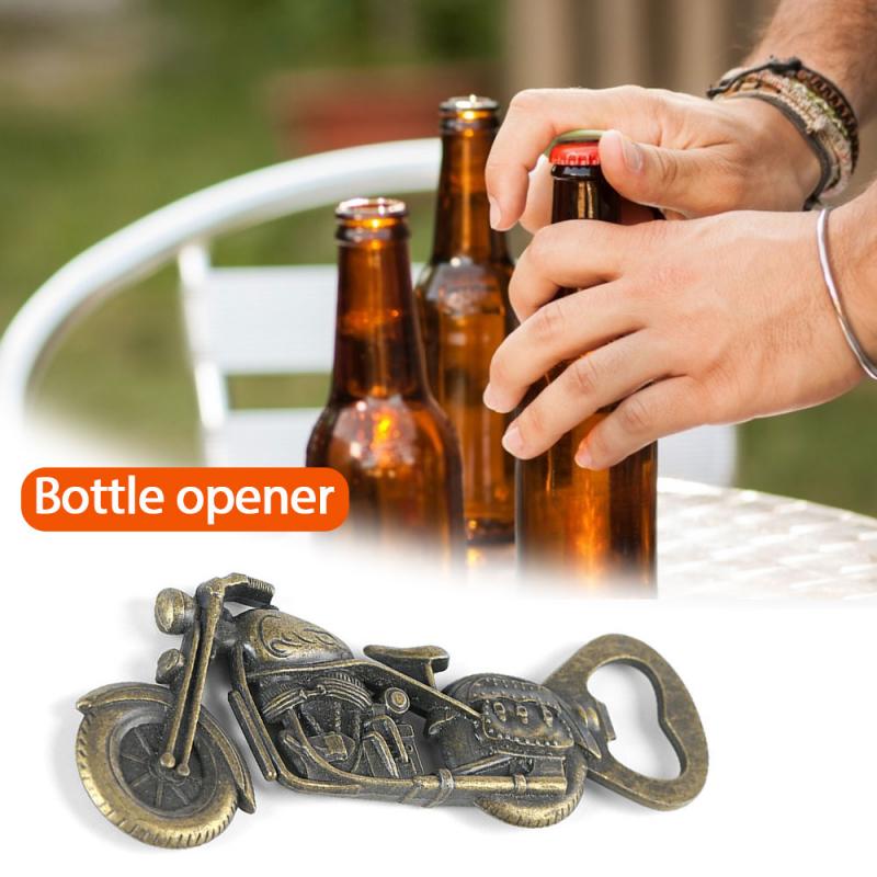 Abrebotellas de cerveza de Metal Vintage para motocicleta, herramienta de cocina, de , Bar, herramienta de cocina, Abrebotellas de de