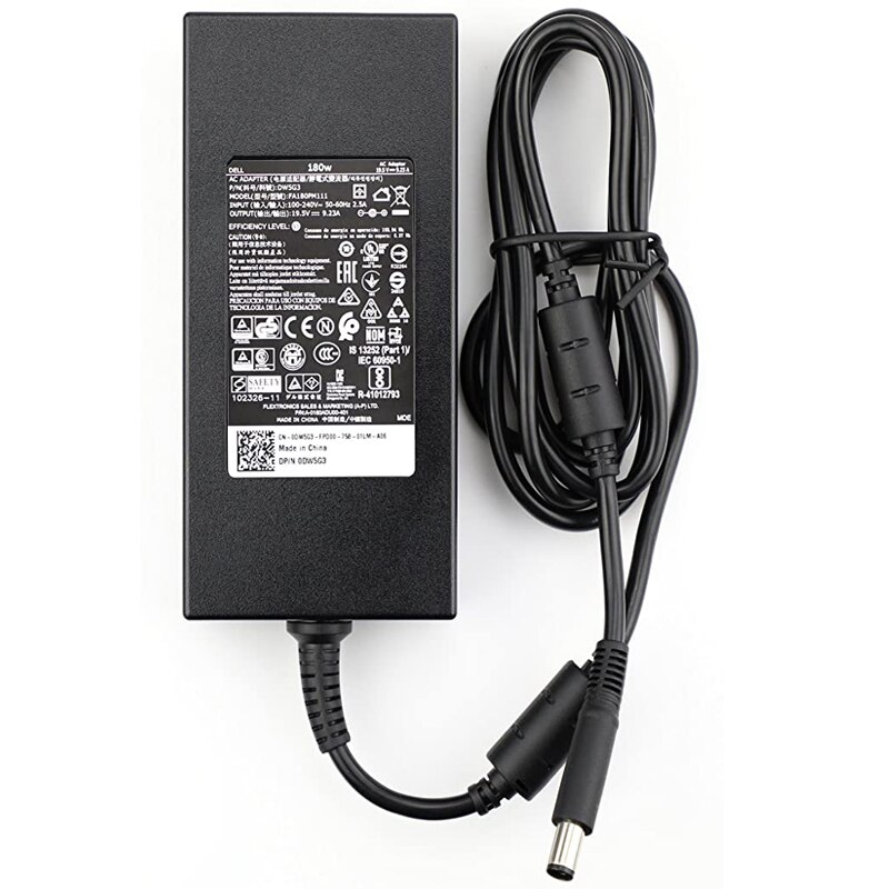 Original 180W Latitude Ac Adapter For Dell Alienware 15 R4 17 R5 Area 51M Area 51M M15 13 R3 15 R3 Charger Power Supply