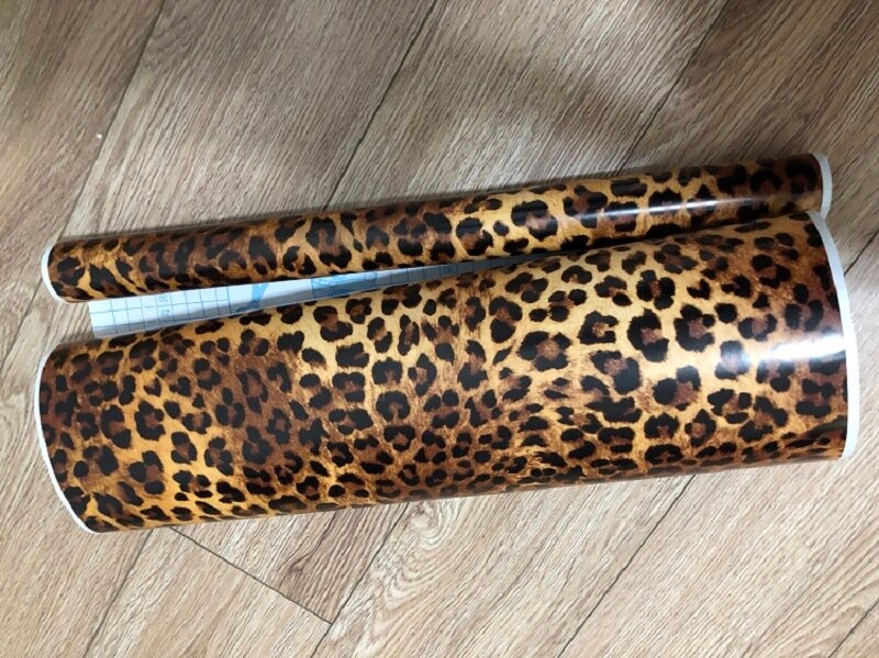 płyta winylowa (lampart ziarno) samoprzylepna tapeta wodoodporna ściana papierowa naklejka na ścianę dekoracje dla domu tapety retro rolka