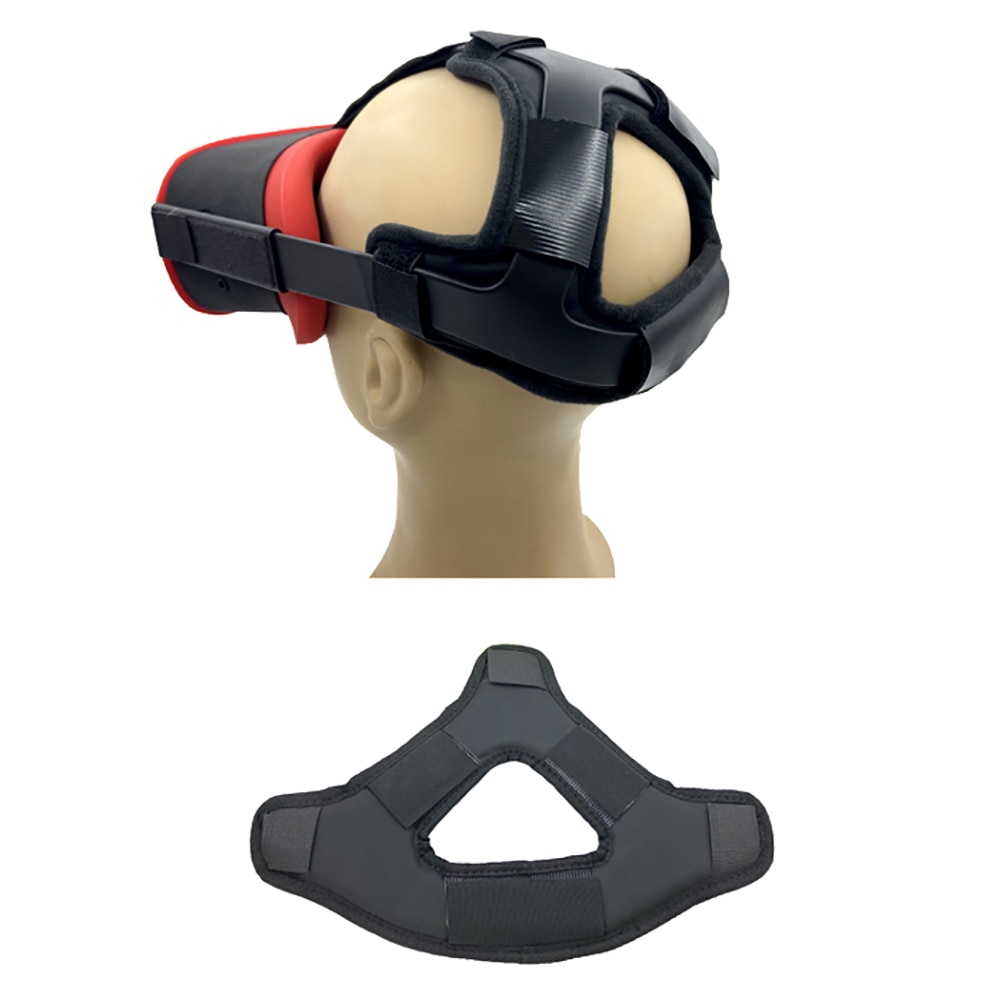 Komfortable PU Leder Nicht-Unterhose Kopfband Kissen matt für Oculus Suche VR Headset Kissen Stirnband Befestigung Zubehör
