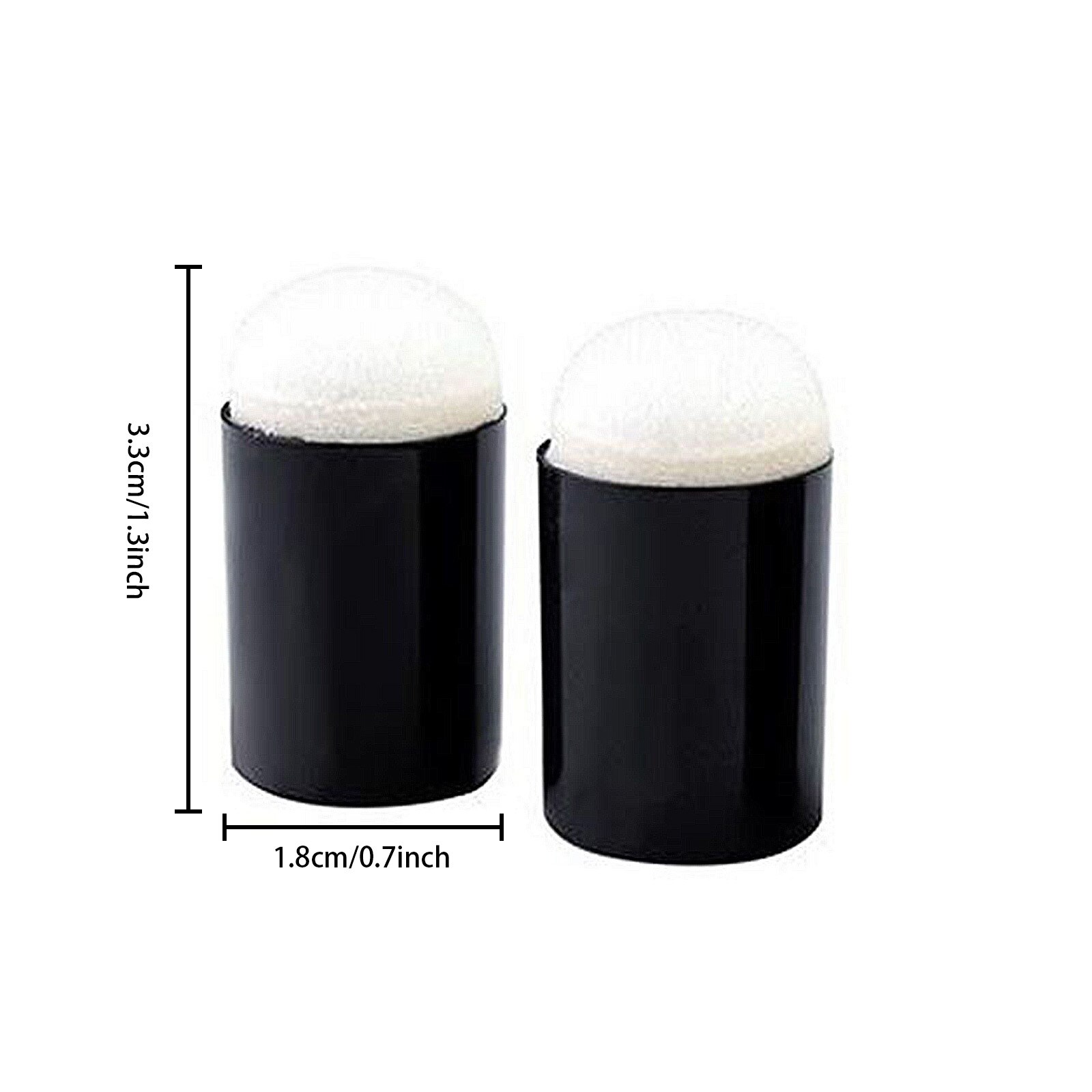 DIY Smear Sponge Daubers DIY Finger Paint Graffiti Drawing Tools Storage Box 40PCS/Box Finger Cots Set Smear Tool Drawing Tools